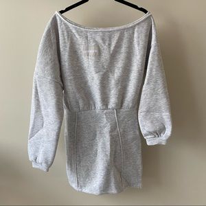 Boohoo Sweatshirt Dress